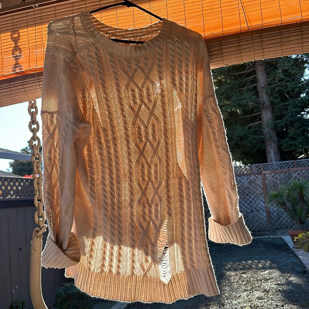 Cream Sweater
